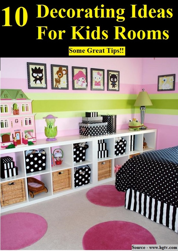10 Decorating Ideas for Kids Rooms