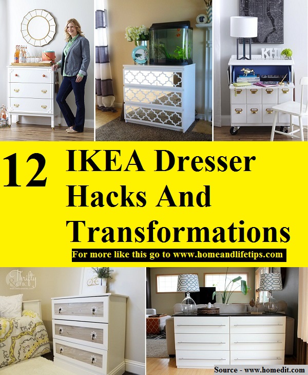 12 IKEA Dresser Hacks And Transformations